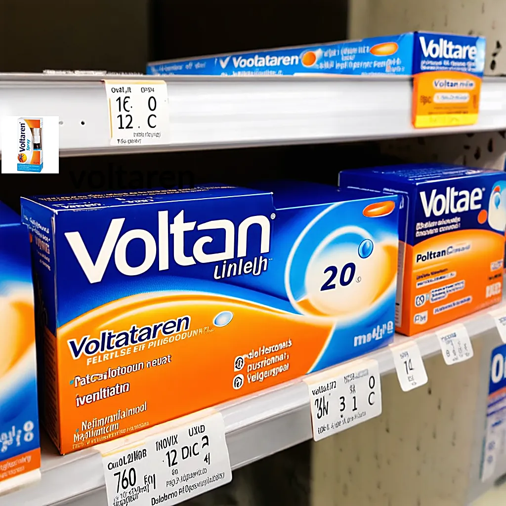 Voltaren con o sin receta